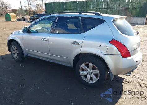 2006 Nissan Murano S из США, поврежденный, VIN JN8AZ08W06W550019
